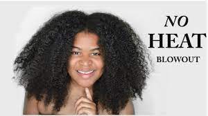 Of course, protective hairstyles, and relaxed hair still have their place n the black hair world. Heatless Hairstyles No Heat Blowout On Natural Hair Youtube