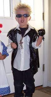 Child Costume Little Billy Idol Occasions And Holidays Rockstar Costume Rockstar Costume Diy 80s Dress Up