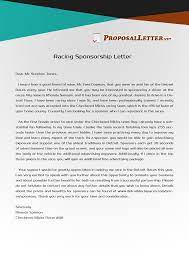 This sponsorship letter for donation template takes the standard sponsorship letter format. Want To Have A Powerful Racing Sponsorship Letter These Samples Will Show You How To Write Them See Proposal Letter Sponsorship Letter Sample Proposal Letter