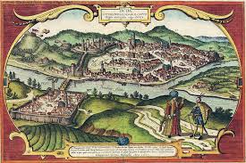 I would unarguably have to stay in buda on my first trip to the area. File Braun Hogenberg Buda In The 16 Century Jpg Wikimedia Commons