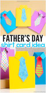 Besides a cute handmade card for dad, pamper. How To Make A Father S Day Shirt Card Template Included Easy Peasy And Fun
