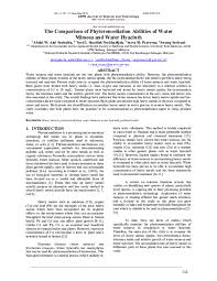 One well in barrie uses ultraviolet light for treatment, which sterilizes the. Pdf The Comparison Of Phytoremediation Abilities Of Water Mimosa And Water Hyacinth Sharifah Norkhadijah Syed Ismail Academia Edu