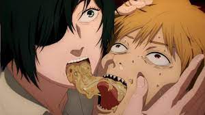 Barf kiss chainsaw man