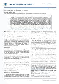 Pdf Melasma And Endocrine Disorders