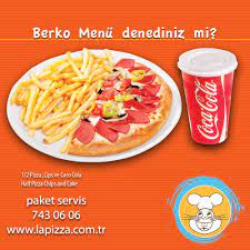 berko menu yu dinlediniz mi ister internetten tikla ister telefonla ara lezzet hemen kapina gelsin berko menu pizza cips patates manavgat pizza patates
