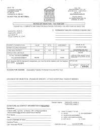 Sample Objection Form Charleston County Government