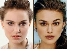 Too Uncanny Celebrity Look Alike Keira Knightley Natalie Portman Natalie Portman
