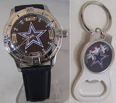 Avon Dallas Cowboys Watch And Bottle Opener Key Chain Gift Set Dallas Cowboys Watch Keychain Gift Dallas Cowboys