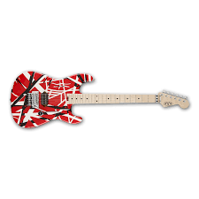 Evh Stripe Series Red Black And White Edward Van Halen Electric Guitar Kbb Music Eddie van halen was known for his genius skills on the guitar — but more outrageous than his riffs were his rags. edward van halen electric guitar