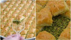 Evde Fistikli Baklava Tarifi 2020 Yemek Tarifleri Yemek Starbucks Tarifleri