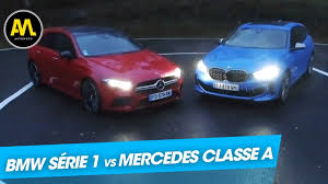 Bmw Serie 1 Vs Mercedes Classe A Le Duel Des Berlines Youtube