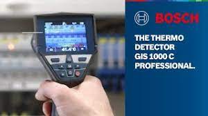 Bosch gis 1000 c professional thermal detector and imager from toolstop.co.uk. Bosch Thermo Detector Gis 1000 C Professional Youtube