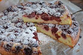 Der kuchen ist schnell gemacht und ist herrlich locker und saftig. Rezeptra Food And More Griess Kirsch Kuchen Ohne Boden
