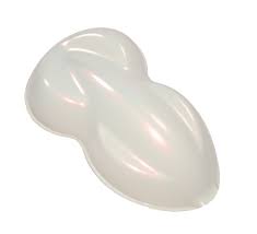 Crystal Pearl Red Over Bright White