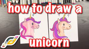 How to draw a unicorn head. How To Draw A Unicorn Head Step By Step Drawing Tutorial Beginners Youtube