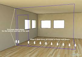 How do you build a stud wall? How To Install Metal Studs Wall Framing Metal Stud Framing Metal