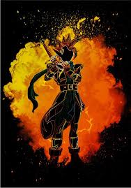 Soul Of The Keeper Metal Poster Print Donnie Displate Poster Prints Hero Poster Anime