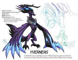 Pokefusions Yverneas By Spookydoom Pokemon Rayquaza Pokemon Pokemon Fusion Art