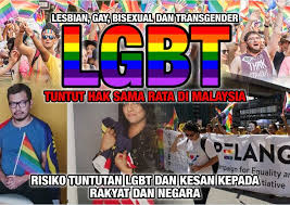 We did not find results for: Risiko Tuntutan Hak Sama Rata Lgbt Kepada Negara Dan Rakyat Seribu Ombak
