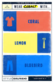 The blue color communicates significance, importance, and confidence without creating somber or sinister feelings. How To Wear Cobalt Blue The Guy S Guide To Wearing Color Style Girlfriend