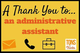 Sample phone interview thank you letter. Example Thank You Notes For An Administrative Assistant Tons Of Thanks
