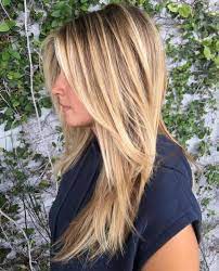 Cute layered haircut for thin hair. 40 Cute Long Blonde Hairstyles For 2021
