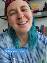 If your boyfriend doesn't like you reading sapphic, polyamorous fantasy  books, maybe ask him why he's so intimidated? 📚👀😇