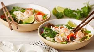 Shrimp Pho Recipe The Fresh Market Recipe In 2020 Shrimp Pho Pho Recipe Big Meals