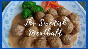 Remember when you would wander around ikea's maze for so long that you worked up an appetite? Meatball Black Paper Sauce Swedish Meatball Meatball Ala Ikea Youtube