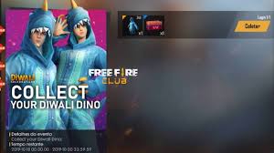 Updated today, june 2021 ✅ free fire win to claim gifts ☝ (pets, skins and free diamonds) ⭐ click here to see the page. Novo Dino Azul Gratis No Free Fire Free Fire Club