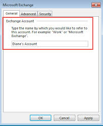 Rename Exchange Mailbox And Account In Outlook