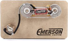 5.0 out of 5 stars. Emerson Custom Prewired Kit For Precision Bass Sweetwater