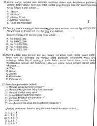Mahar adalah syarat sahnya perkawinan yang memberi pengaruh apakah sebuah pernikahan akan barakah atau tidak. Soal Pilihan Ganda Tentang Warisan Beserta Jawaban