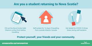 Vaccine website for more information. Covid 19 Testing Requirements For Students Entering Nova Scotia Nscad