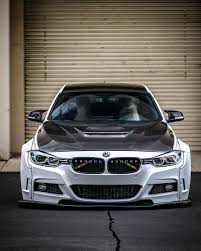Bmw F30 3 Series White Widebody Bagged Autocar Klasik Arabalar Bmw Spor Arabalar