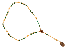 Porque en él fueron creadas todas las cosas, en los cielos y en la tierra, las visibles y las invisibles, los tronos, las dominaciones, los principados, las potestades: Coronilla De San Miguel Arcangel Wikipedia La Enciclopedia Libre