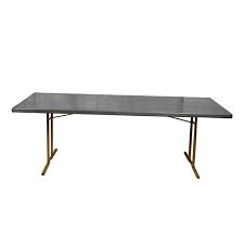 Our trestle tables are light weight but sturdy and strong. Stainless Steel Trestle Table 2 1m Patti S Hire