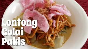 Nasi bogana disediakan dengan membentangkan daun pisang lebar di sebuah pinggan, dan memenuhinya dengan nasi. Resep Masakan Minang Lontong Gulai Pakis Youtube