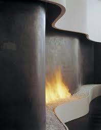 Modern Exposed Fireplace Modeles De Cheminee Cheminee Moderne Foyer Interieur