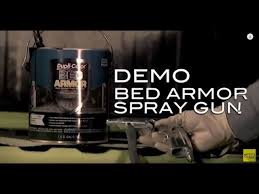 Harden your truck bed with a good bedliner. Duplicolor Bed Armor Truck Bed Liner Spray Gun Tutorial Demo Overview How To Youtube