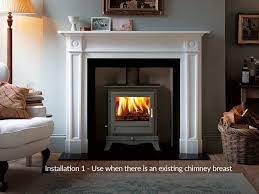 This procedure is likely to involve cleaning of accumulated creosote in addition to repair of damaged areas. Installation Techniques Installation 1 Use When There Is An Existing Chimney Breast