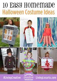 10 Diy Halloween Costume Ideas Living Creative Thursday Diy Halloween Costumes Easy Homemade Halloween Costumes Homemade Halloween Costumes