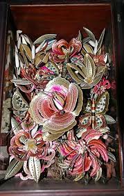 經典客家文物之客家纏花 flower crafts fabric crafts irish crochet