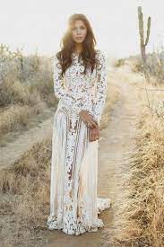 Lace Hippie Boho Wedding Dresses For 2018 2019 Chic Wedding Dresses Boho Style Outfits Boho Dress