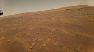 Turns out that the first men and women to visit mars might be in for a show. Nasa S Mars Helicopter Safe After Navigation Glitch Leads It On A Stressful Joyride Abc News