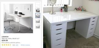 Easy Ikea Alex Desk Hack Emilyeveryday Ikea Alex Desk Alex Desk Ikea White Desk