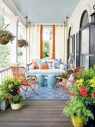Just take this one for example: How To Make An Interesting Art Piece Using Tree Branches Ehow Porch Patio Decor Porch Design