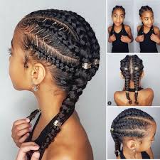 This Hairstyle Is Too Cute Mixed Race Hairstyles Curly Hair Styles Naturally Braided Hairstyles