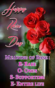 Happy Rose Day Day Day Meaning Rose