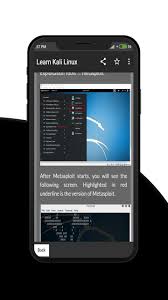 Infecting legitimate android apps is a perfect way to see how devices, users, and antivirus react to … Kali Linux For Android Apk Download